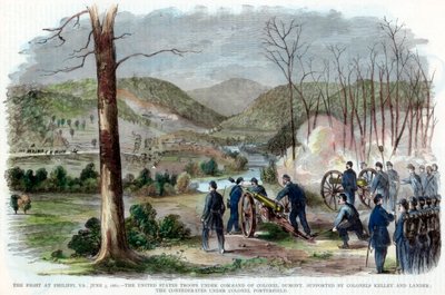 Batalla de Philippi, Virginia Occidental, Guerra Civil Americana, 3 de junio de 1861 de Unbekannt