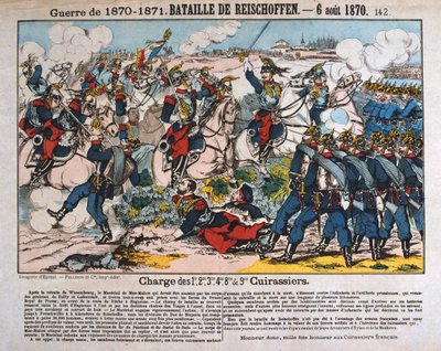 Batalla de Reichshoffen, guerra franco-prusiana, 6 de agosto de 1870 de Unbekannt