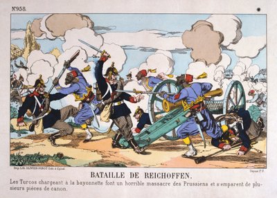 Batalla de Reichshoffen, guerra franco-prusiana, 6 de agosto de 1870 de Unbekannt