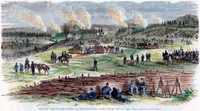 Batalla de Spotsylvania Court House, Virginia, Guerra Civil Americana, 12 de mayo de 1864 de Unbekannt