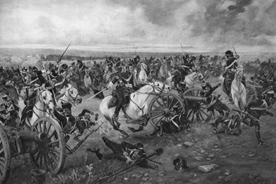 Batalla de Waterloo, 1815 de Unbekannt