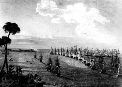 Batalla del Nilo, 1 de agosto de 1798 de Unbekannt