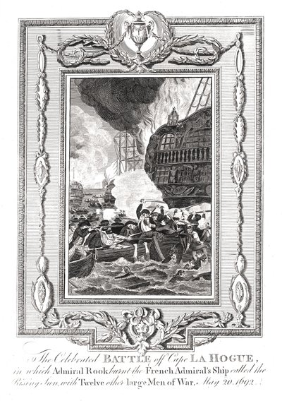 Batalla del Cabo LaHogue, 1692 de Unbekannt
