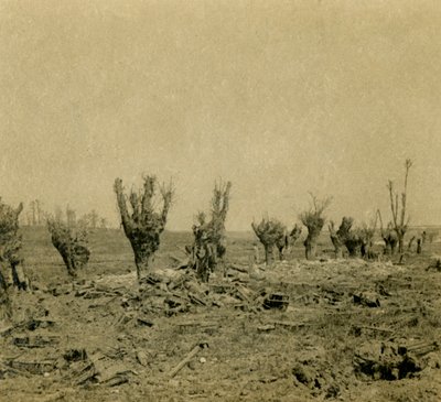 Campo de batalla, Maurepas, norte de Francia de Unbekannt