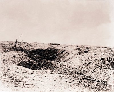 Campo de batalla, Tahure, norte de Francia, c1914-c1918 de Unbekannt
