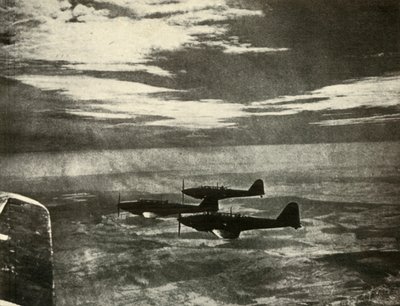 Batallas regresando de una incursión, 1939-1940, 1941 de Unbekannt