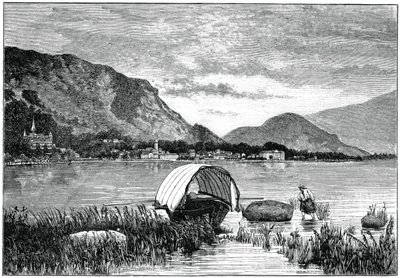 Baveno, en el Lago Maggiore, norte de Italia, 1900 de Unbekannt