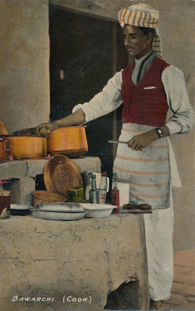 Cocinero Bawarchi, c. 1910 de Unbekannt