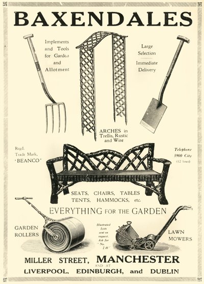 Baxendales, 1920 de Unbekannt