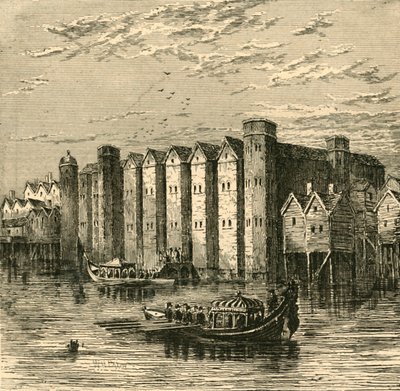 Castillo de Baynards, de una vista publicada en 1790, 1897 de Unbekannt