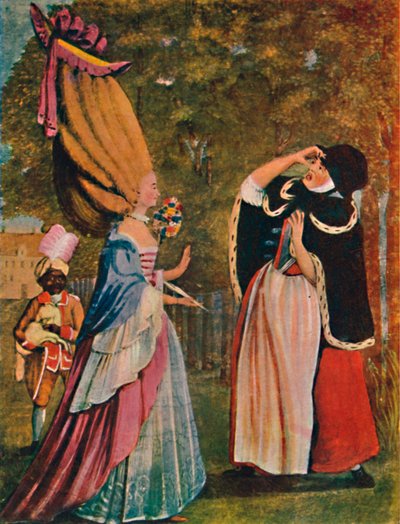 No te asombres, querida madre! Es realmente tu hija Anne, siglo XVIII 1904 de Unbekannt