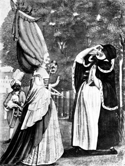 No te asombres querida madre, es de hecho tu hija Anne, 1770 de Unbekannt