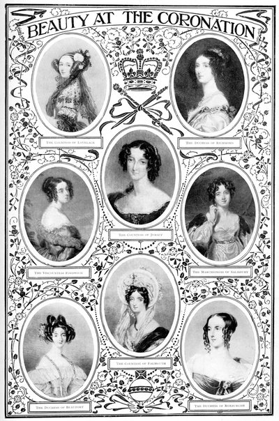 Belleza en la coronación, 1837, 1901 de Unbekannt