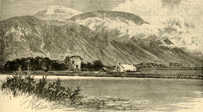 Ben Nevis y Castillo de Inverlochy, 1898 de Unbekannt