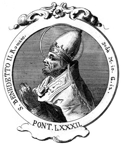 Benedicto II, Papa de la Iglesia Católica de Unbekannt