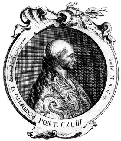 Benedicto IX, Papa de la Iglesia Católica de Unbekannt