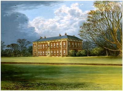 Beningbrough Hall, Yorkshire, hogar de la familia Dawnay, c. 1880 de Unbekannt