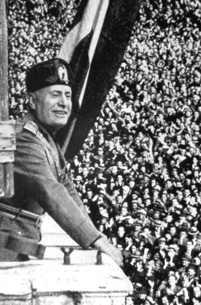 Benito Mussolini 1883-1945, dictador fascista italiano de Unbekannt
