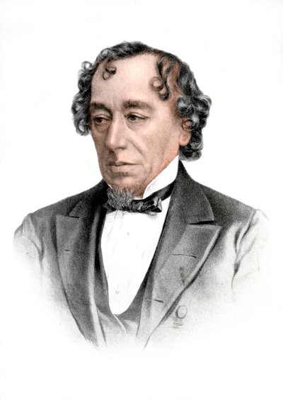 Benjamin Disraeli, estadista y figura literaria inglesa del siglo XIX, 1905 de Unbekannt