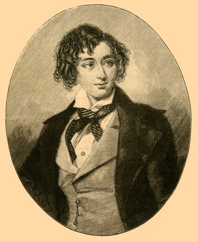 Benjamin Disraeli, político británico, c1840 de Unbekannt