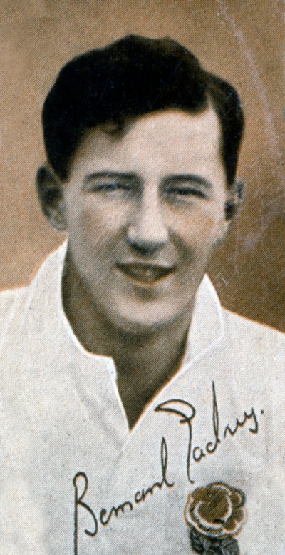 Bernard Gadney 1909-2000, jugador de rugby inglés, 1935 de Unbekannt