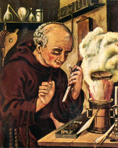 Berthold Schwarz en el siglo XIV, 1934 de Unbekannt