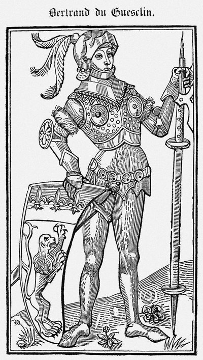 Bertrand du Guesclin del Libro de los hechos de messire Bertrand du Guesclin, 1487 de Unbekannt