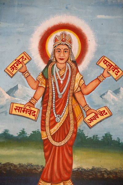 Escrituras hindúes Bhagavad-Gita, Katmandú, Nepal de Unbekannt