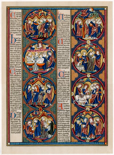 Escenas bíblicas, finales del siglo XIII de Unbekannt