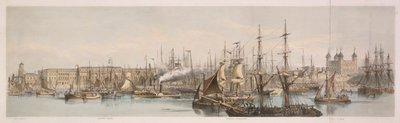 Billingsgate, Custom House y la Torre de Londres de Unbekannt