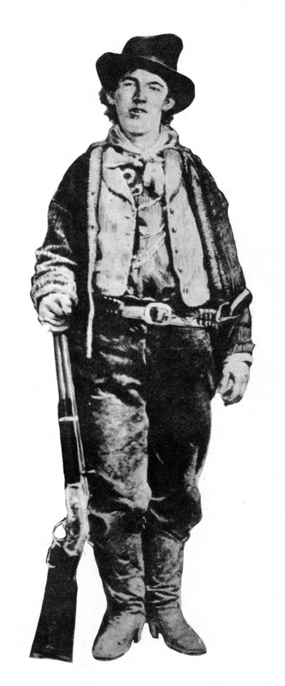 Billy the Kid, pistolero y forajido estadounidense, c1877-1881 1954 de Unbekannt