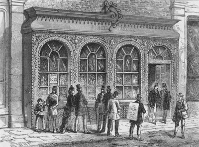 Tienda de confitería de Birch, Cornhill, Ciudad de Londres, siglo XIX 1911 de Unbekannt