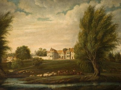 Birdingbury Hall, Warwickshire, 1800 de Unbekannt