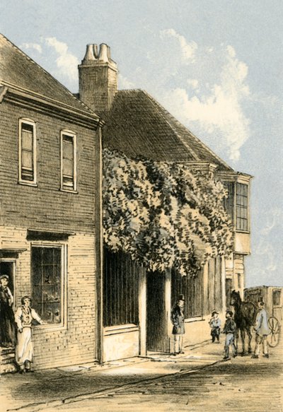 Lugar de nacimiento del Dr. Watts, c1861 de Unbekannt
