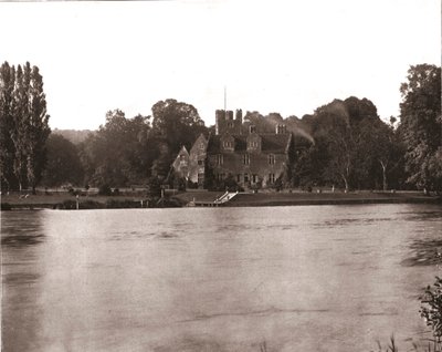 Abadía de Bisham, sobre Marlow, Berkshire, 1894 de Unbekannt