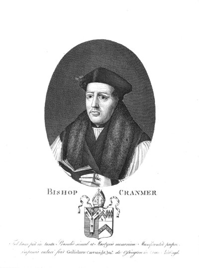 Obispo Cranmer, siglo XVIII de Unbekannt