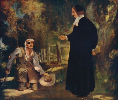 Obispo Ken y un mendigo, 1912 de Unbekannt