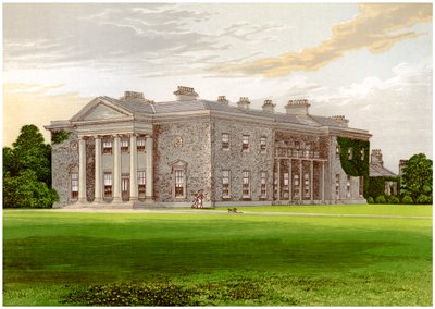 Bishopscourt, Condado de Kildare, Irlanda, hogar del Conde de Clonmel, c. 1880 de Unbekannt