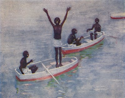 Niños Negros en Barbados, 1924 de Unbekannt