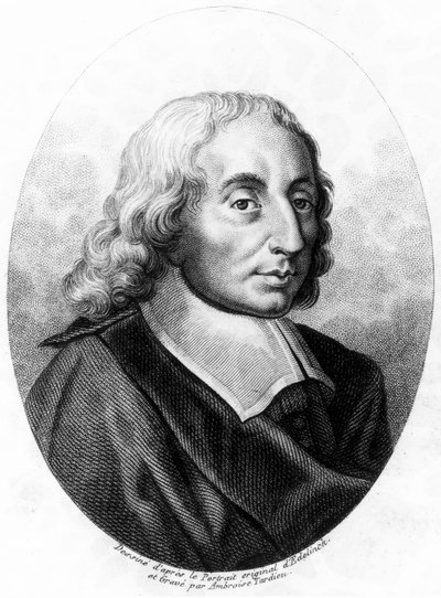 Blaise Pascal, matemático, físico y filósofo francés, c 1660 de Unbekannt
