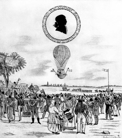 Globo de Blanchard de Unbekannt