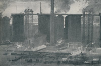 Altos hornos en Bell Bros. Iron Works, Middlesborough de Unbekannt
