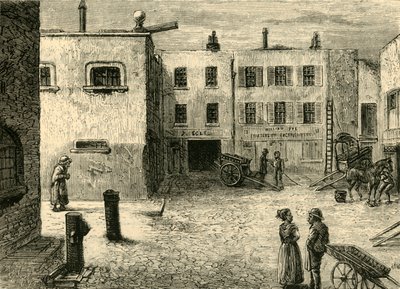 Bleeding Heart Yard, c. 1872 de Unbekannt
