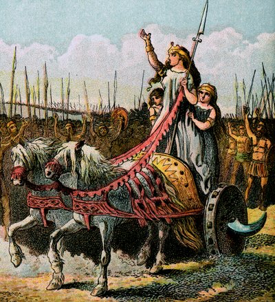 Boadicea y su ejército de Unbekannt