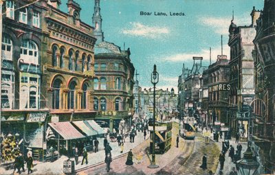 Boar Lane, Leeds, c1905 de Unbekannt