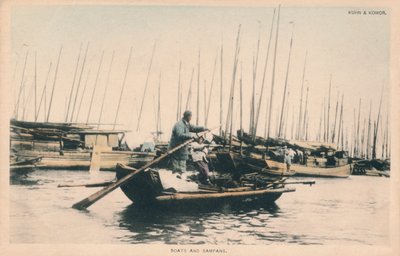 Barcos y sampanes de Unbekannt