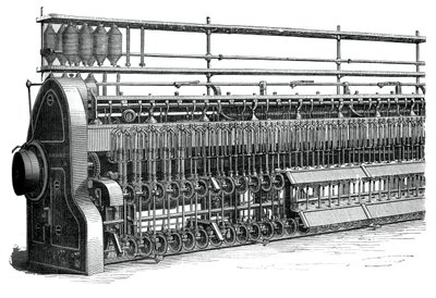 Bobina y marco de mosca, c1880 de Unbekannt