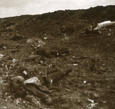 Cuerpo, Somme, norte de Francia, c1916-c1918 de Unbekannt