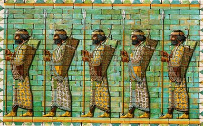 Guardia del cuerpo de los reyes persas de Unbekannt