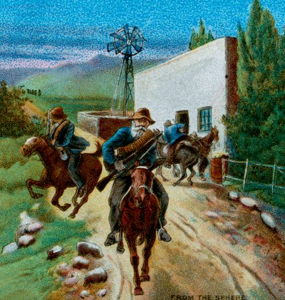 Bóers retirándose de una granja, 1900 de Unbekannt